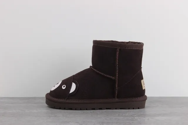 UGG Tasman Botas de Neve Marrom com Face Animal 7