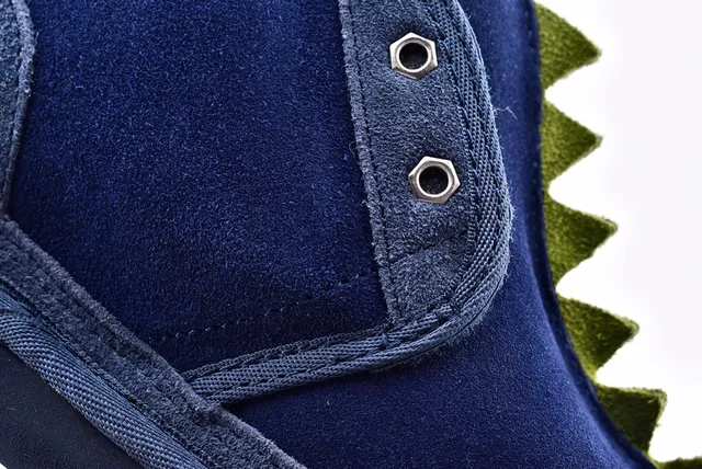 UGG Tasman Dinosaur Spine Navy Snow Boots 7
