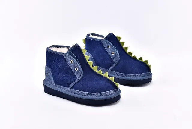 UGG Tasman Dinosaur Spine Navy Snow Boots 11