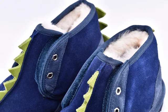UGG Tasman Dinosaur Spine Navy Snow Boots 13