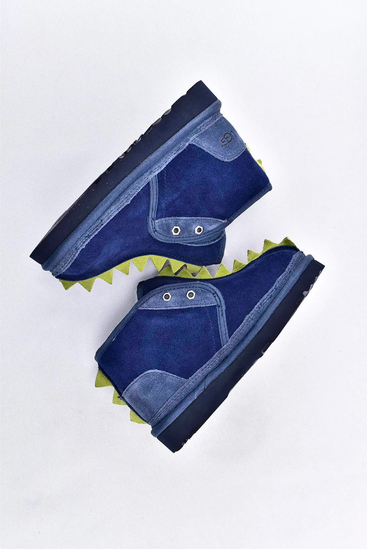 UGG Tasman Dinosaur Spine Navy Snow Boots 14