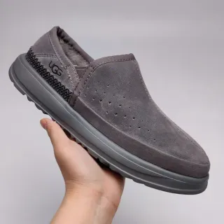 UGG Tasman أحذية كاجوال سويدي رمادي أعلى مثقوب فامب