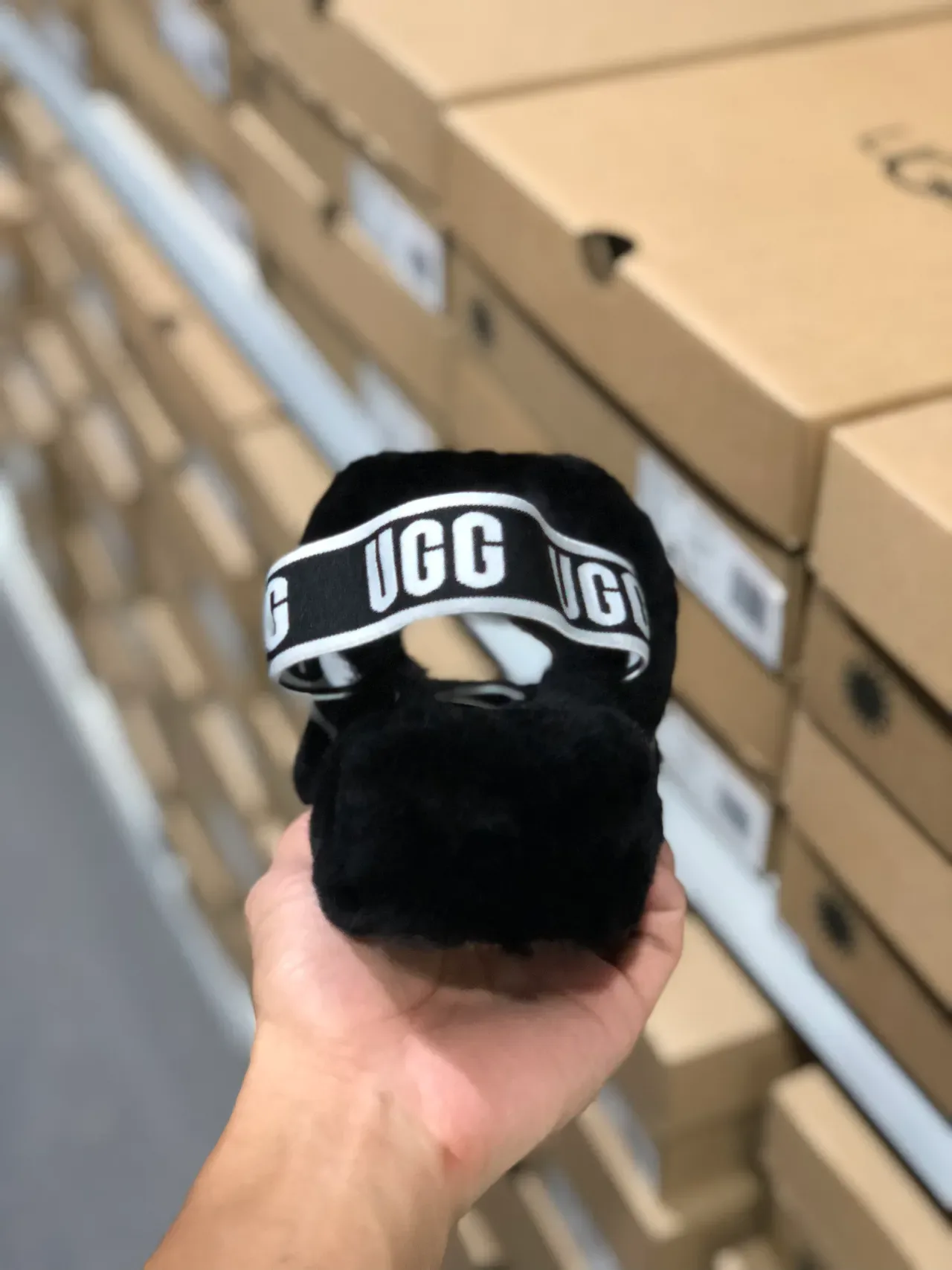 UGG Tasman धारायुक्त शियारलिंग स्लिपर्स 3