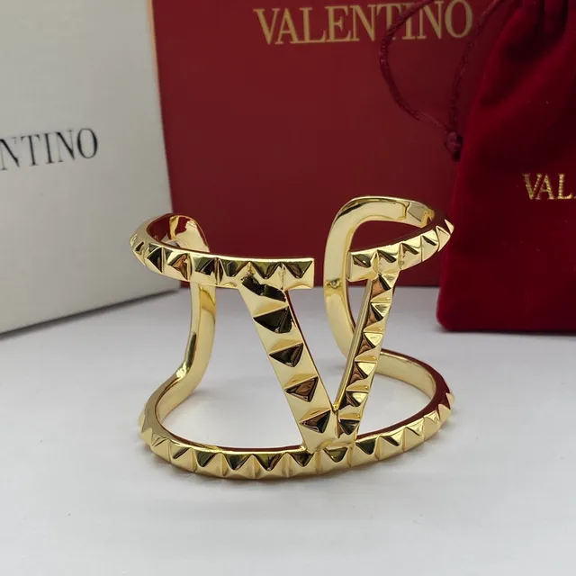 Valentino Rockstud Studded Open Cuff Bracelets 3