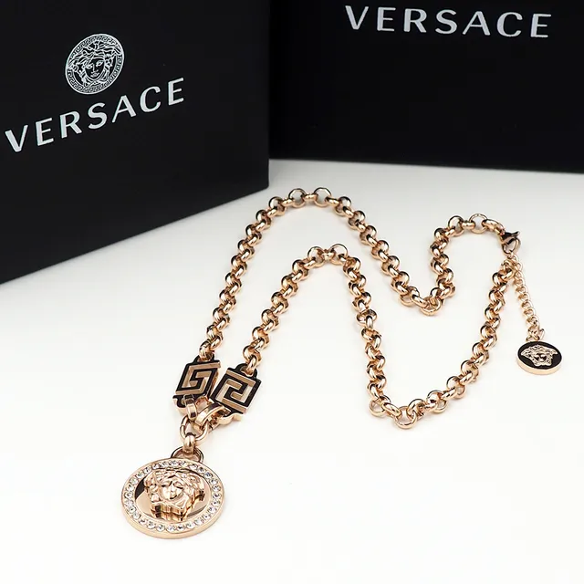 Versace Odissea ক্রিস্টাল মেডিউসা পেন্ডেন্ট নেকলেস 2