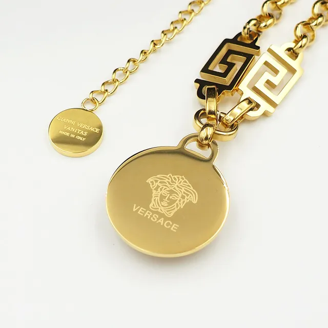 Versace Odissea ক্রিস্টাল মেডিউসা পেন্ডেন্ট নেকলেস 7