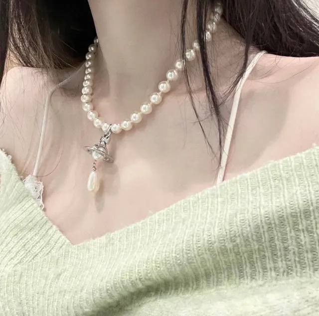 Vivienne Westwood Collier de perles sphériques 3