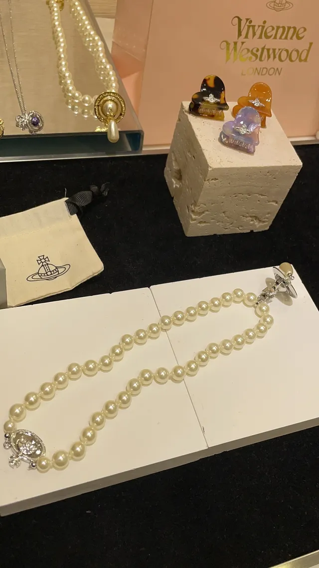 Vivienne Westwood Collier de perles sphériques 5
