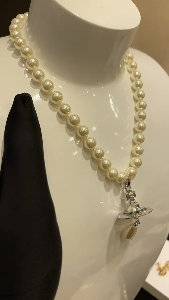 Vivienne Westwood Collier de perles sphériques 9