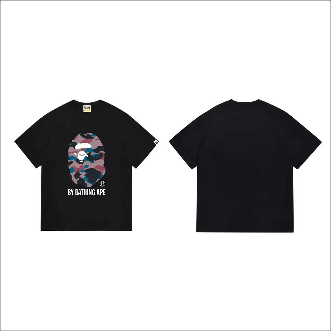 A Bathing Ape ABC Camo Ape Head Graphic T-Shirt 4