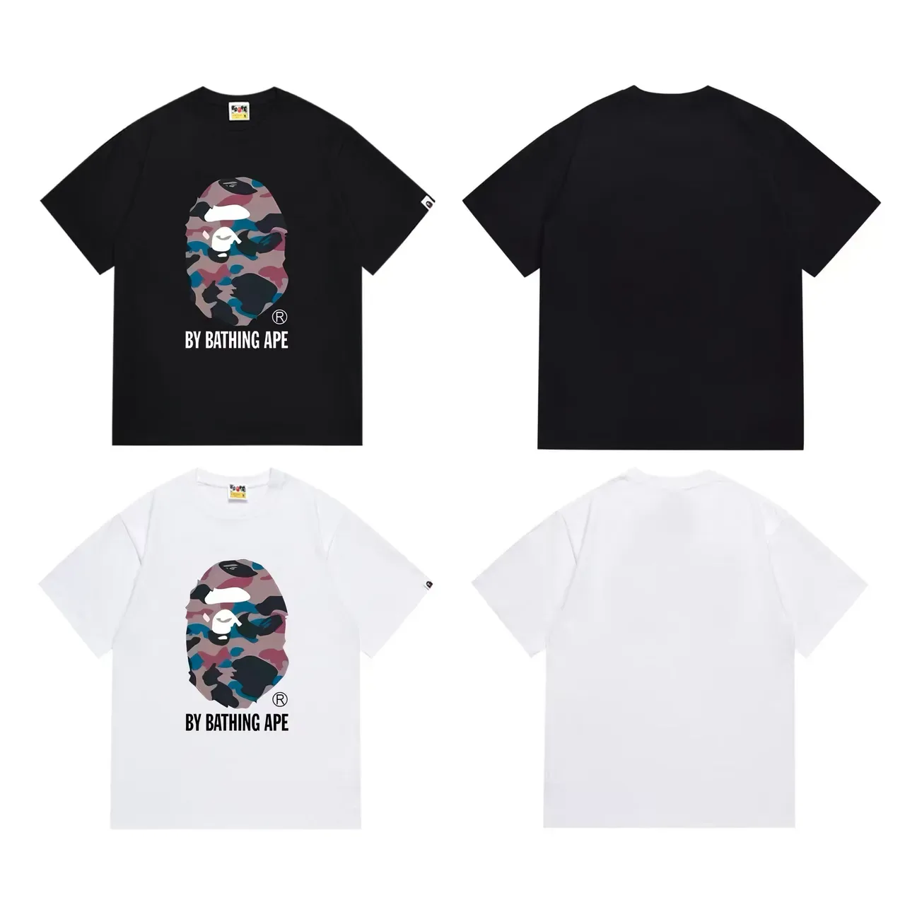 A Bathing Ape ABC Camo Ape Head Graphic T-Shirt 6