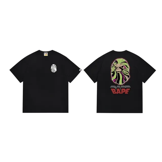 A Bathing Ape Graphic Print Black T-Shirt 3