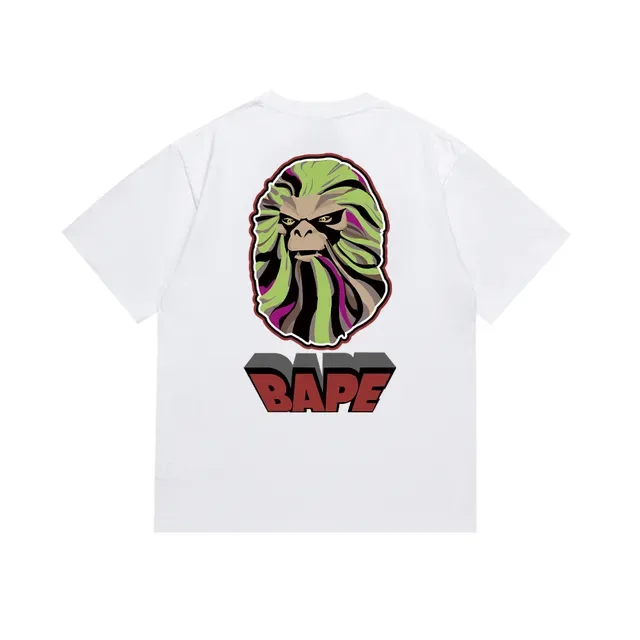 A Bathing Ape Graphic Print Black T-Shirt 5