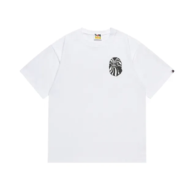 A Bathing Ape Graphic Print Black T-Shirt 7