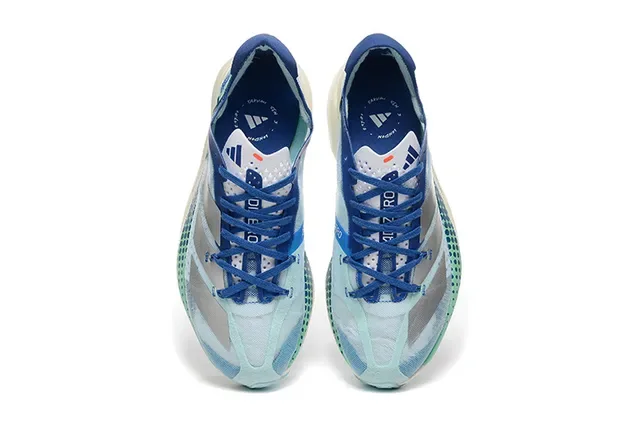 Adidas Adios Pro 3 Blue Silver Teal tênis de corrida 2