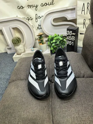 Adidas Adizero Evo SL 2 Black Silver Running Shoes 2