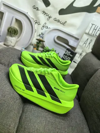 Adidas Adizero Evo SL 2 Light Blue Black Running Shoes 17