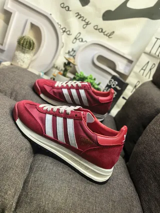 Adidas Beige Brown Retro Runner Mesh-Suede Hybrid Lifestyle Sneakers 17