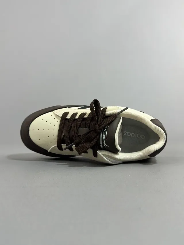 Adidas Black and White Three-Stripe Cupsole Lifestyle Sneakers 14