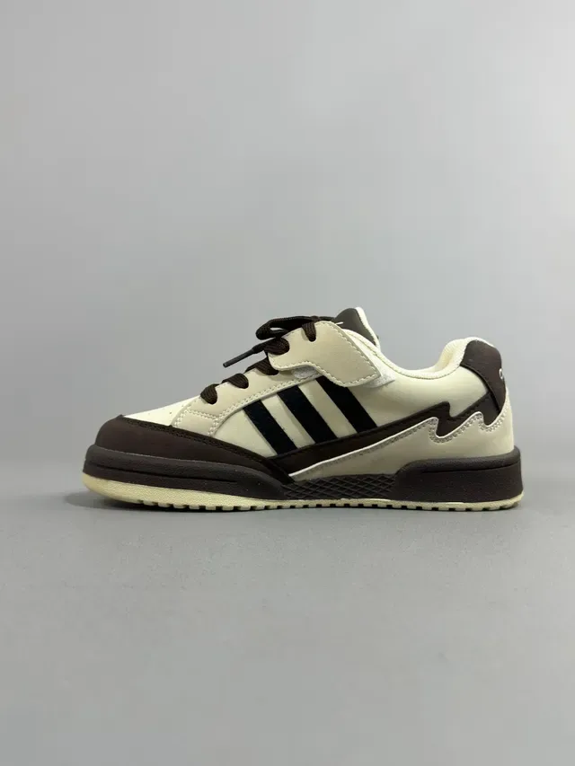 Adidas Black and White Three-Stripe Cupsole Lifestyle Sneakers 18