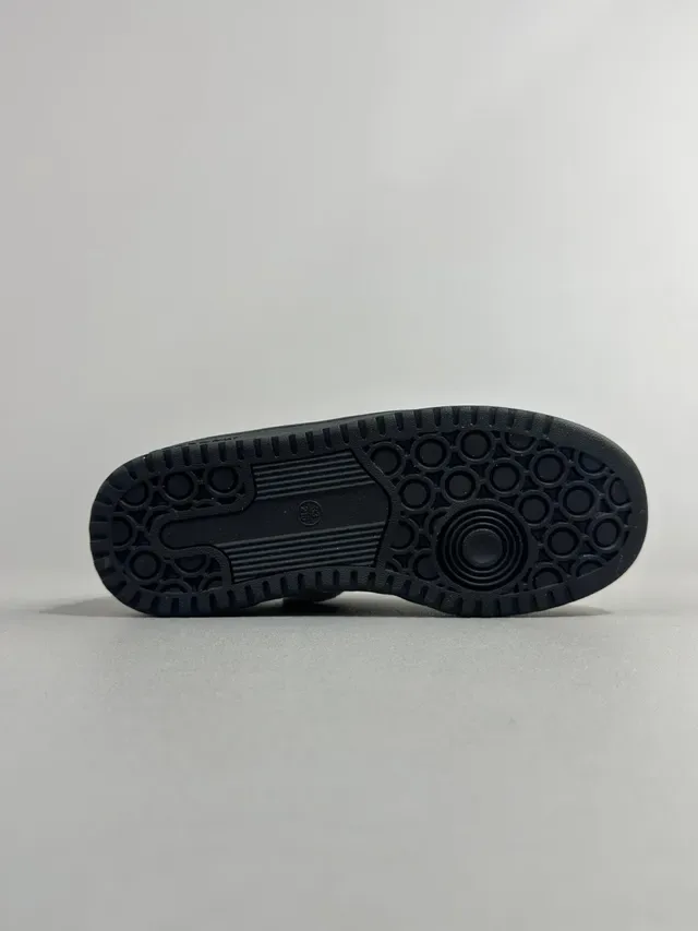 Adidas Black and White Three-Stripe Cupsole Lifestyle Sneakers 22