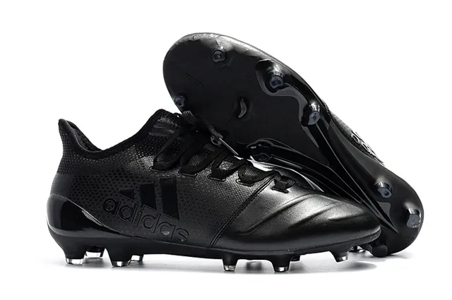 Adidas Noir Rouge Coupe Basse Col de Chaussette Système de Lacets Asymétrique Terrain Ferme Chaussures de Football 6