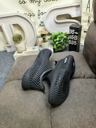 Adidas Brown Honeycomb Mesh Slip-On Lifestyle Sneakers 16