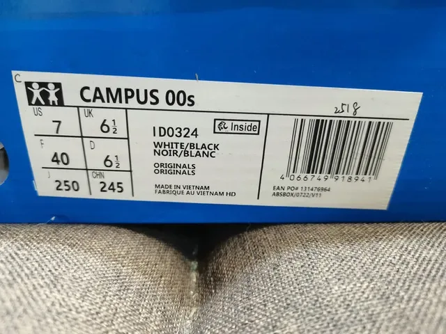 Adidas Campus Black and White Lifestyle Sneakers 2