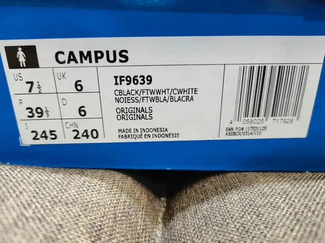 Adidas Campus Black White Suede Upper Three Stripes Lifestyle Sneakers 12