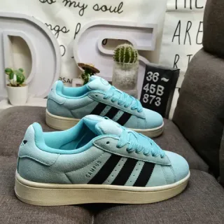 Adidas Campus Light Blue and Black Lifestyle Sneakers