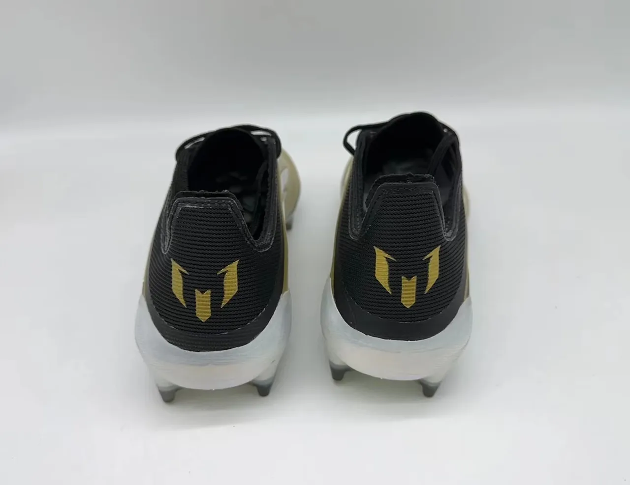 Adidas F50 Messi Gold Black Firm-Ground Soccer Shoes 3