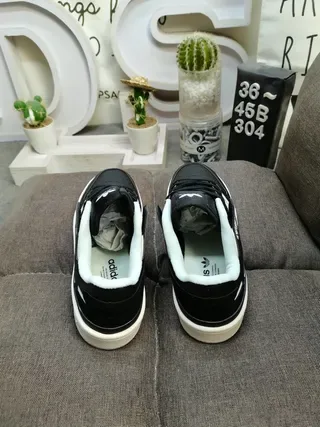 Adidas Forum Low Black White Lifestyle Sneakers 8