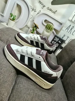Adidas Forum White Burgundy Low-Top Court Silhouette Three-Stripe Side Panel Lifestyle Sneakers 7