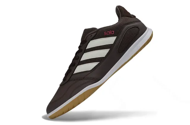 Adidas Gray Orange Low-Top Synthetic Upper Sneakers 3