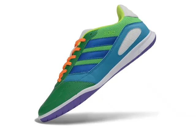 Adidas Gray Orange Low-Top Synthetic Upper Sneakers 10