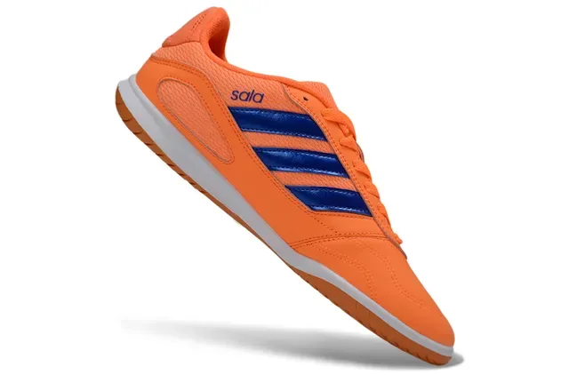 Adidas Gray Orange Low-Top Synthetic Upper Sneakers 23