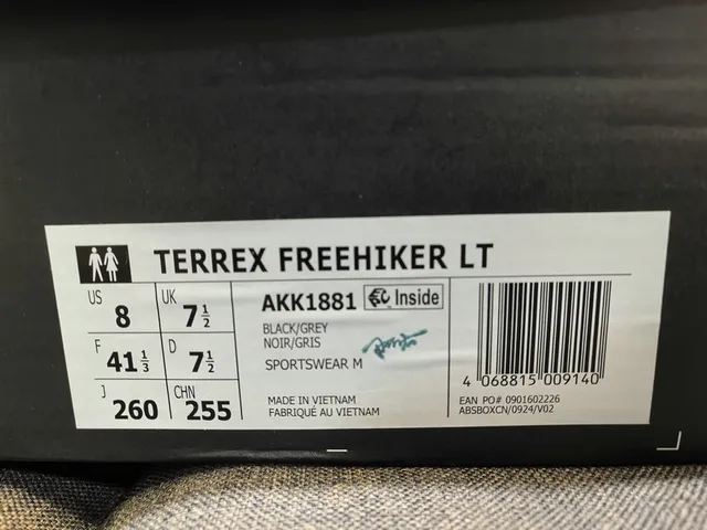 Adidas Gray Orange Terrex-Branded Trail-Inspired Lifestyle Sneakers 12