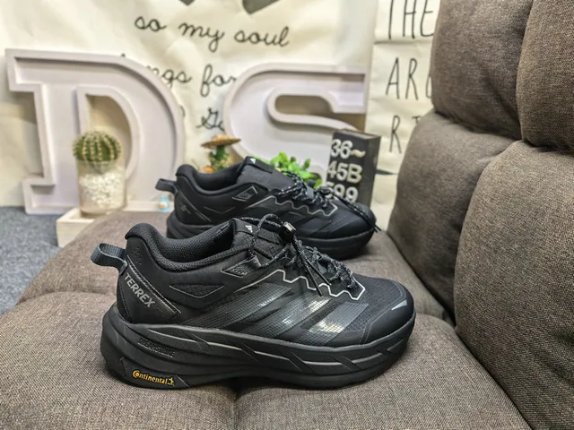 Adidas Gray Orange Terrex-Branded Trail-Inspired Lifestyle Sneakers 21
