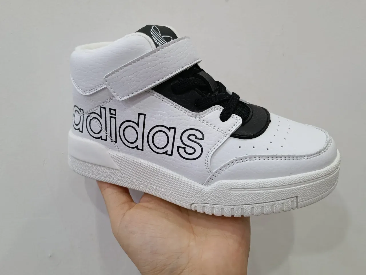 Adidas High-Top Dual-Closure Color-Blocked Lifestyle Sneakers 11