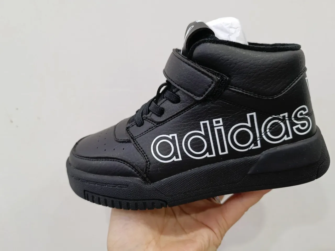 Adidas High-Top Dual-Closure Color-Blocked Lifestyle Sneakers 20