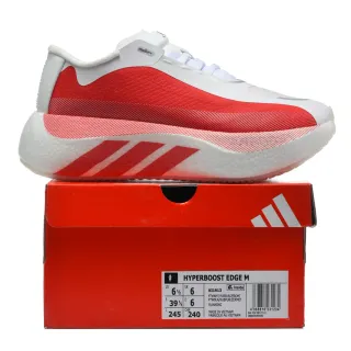Adidas Hyperboost Edge M Rojo y Blanco Zapatillas de running