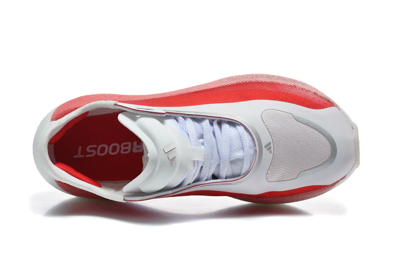 Adidas Hyperboost Edge M Red and White Running Shoes 2