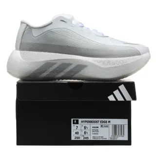 Adidas Hyperboost Edge M Zapatos de Running Blanco Ceniza