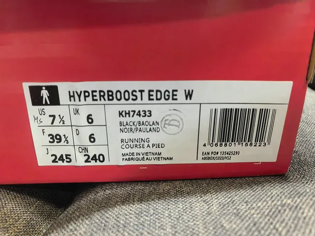 Adidas Hyperboost Slip-On Blue Black White Lifestyle Sneakers 2