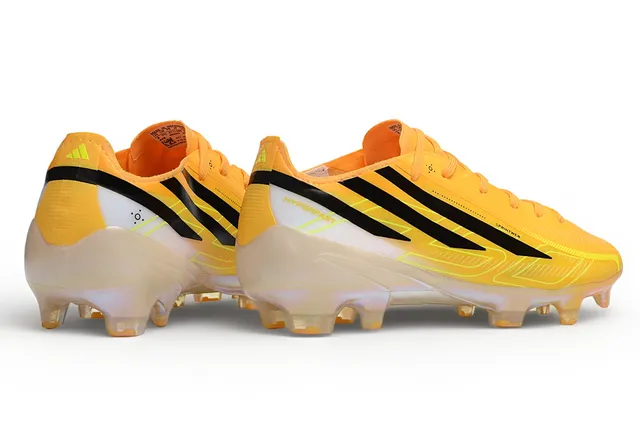 Adidas Hyperfast Yellow Black Firm-Ground Soccer Shoes 5