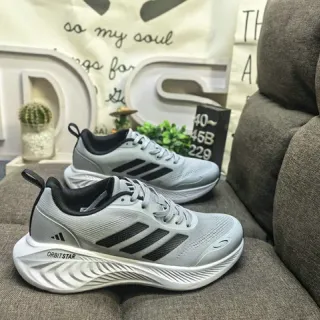 Adidas Orbitstar Light Gray Black Lifestyle Sneakers