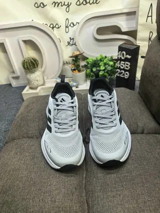 Adidas Orbitstar Light Gray Black Lifestyle Sneakers 10