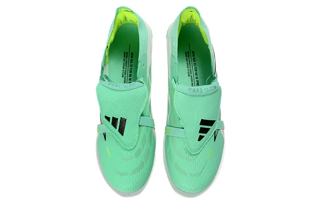 Adidas Predator Green White Lace-Cage Upper Translucent Sole Firm-Ground Soccer Shoes 11