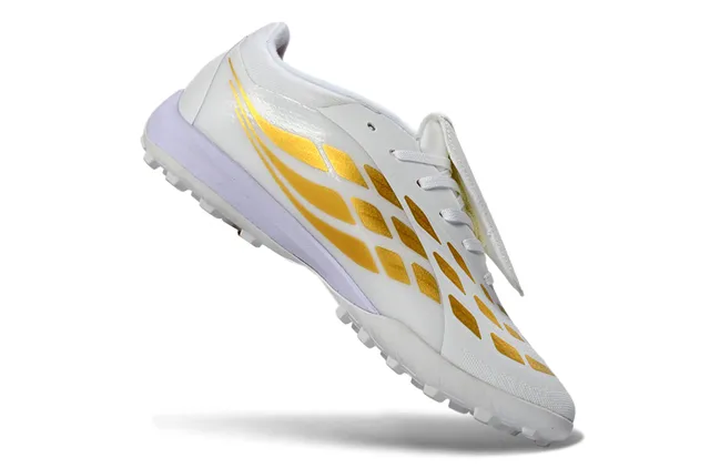 Adidas Predator Blanc Or Rouge Turf Chaussures de Football 2