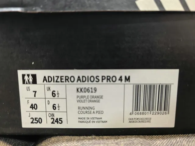 Adidas zapatillas moradas y naranjas para correr 2